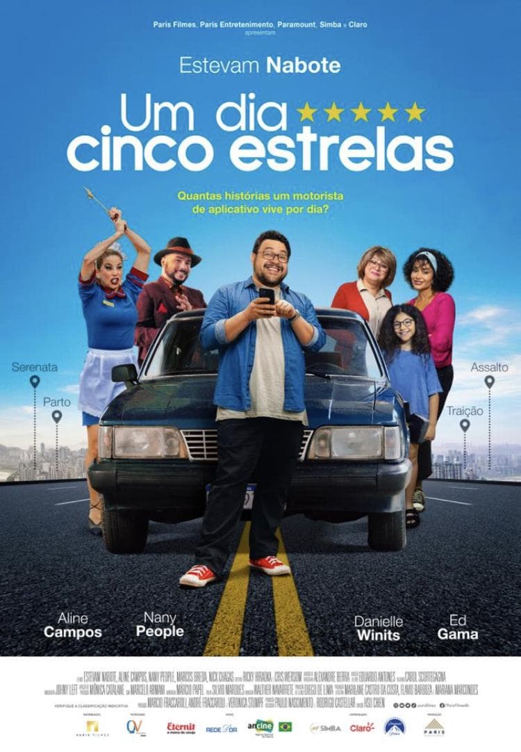 Um dia cinco estrelas
