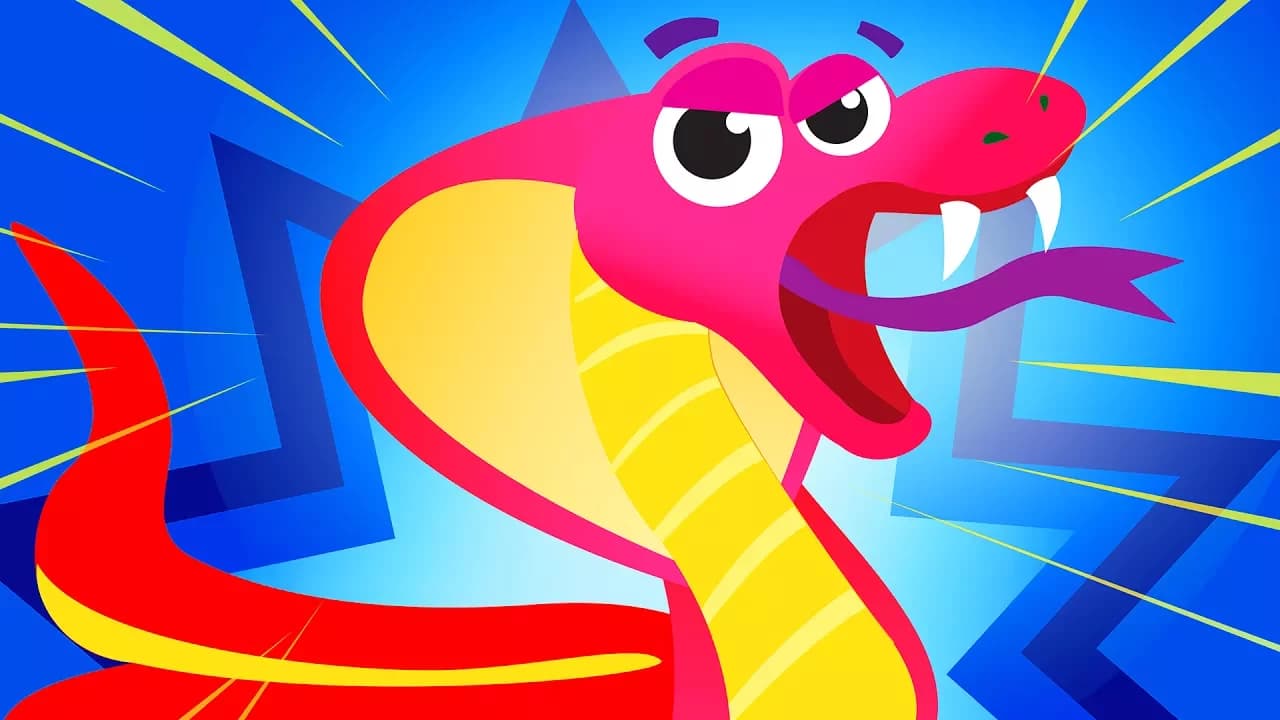 I'm A Slippery Slithering Snake   Where Is My Tongue by Little Angel