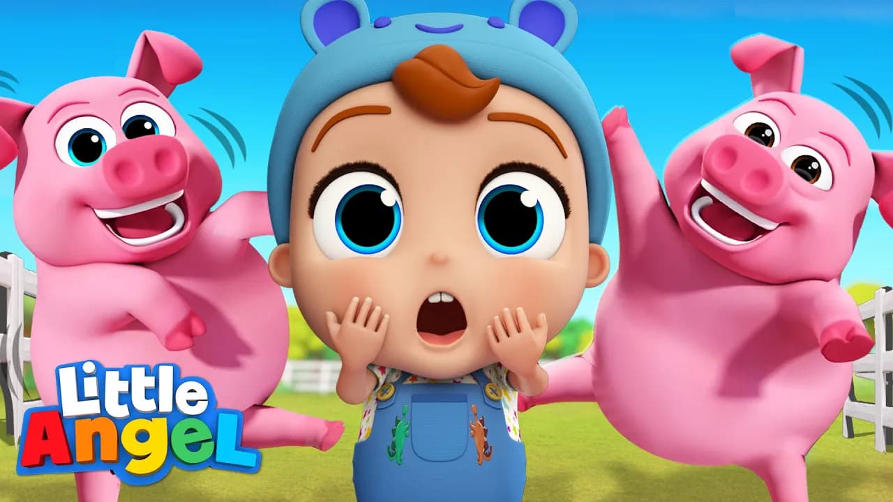 Old MacDonald Had A Farm (Bingo) + More Little Angel Kids Songs & Nursery Rhymes
