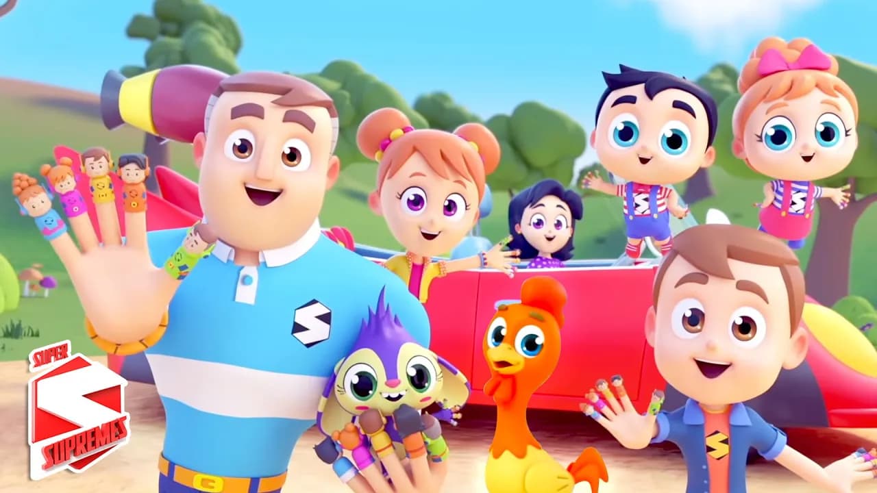 Finger Family Game Song | Mommy Finger | Baby Finger | Nursery Rhymes & Kids Cartoon Songs | Kids Tv