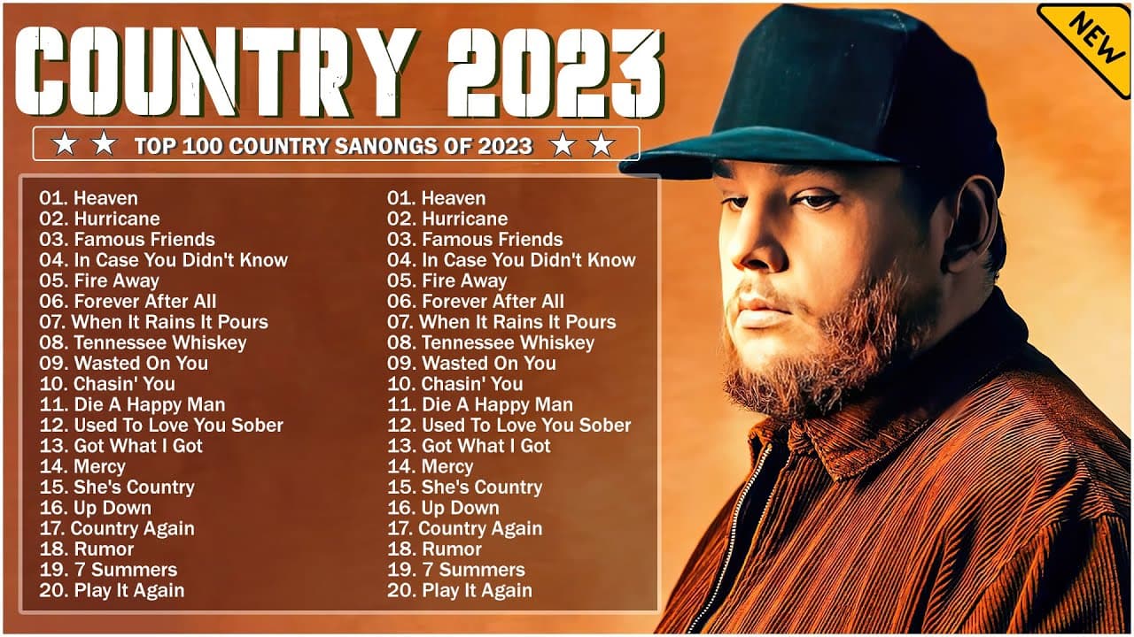 Top 100 Country Songs Of 2023 ⭐Luke Combs, Chris Stapleton, Kane Brown, Luke Bryan, Morgan Wallen