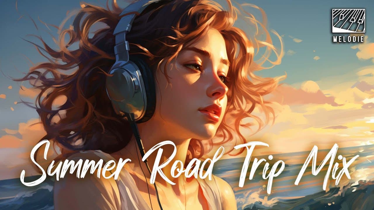 Summer Road Trip Mix with MELODIE 🚗 Relaxing & Chill Dance Music Playlist