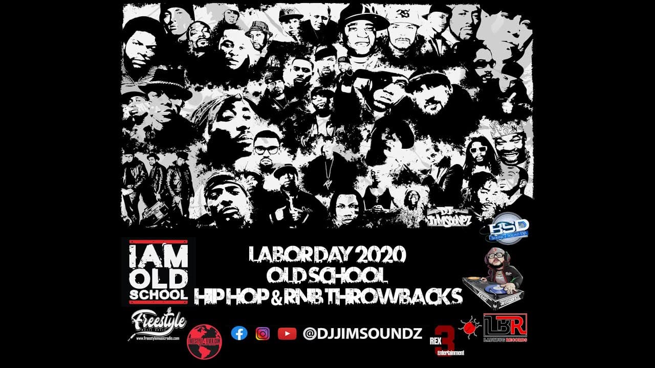 Labor Day 2020 Old School Hip Hop RnB ThrowBacks Non Stop DJ Mix Great for the BBQ