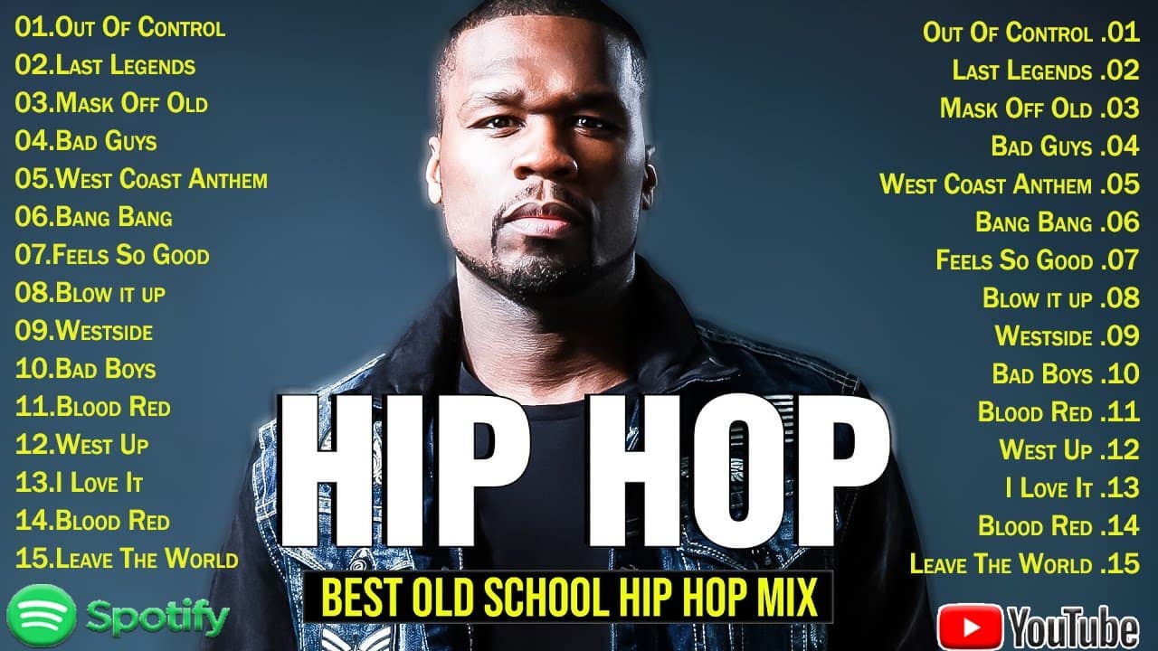 OLD SCHOOL HIP HOP MIX 2024🎵 90s ~ 2000s Rap Mix / Dr. Dre, Snoop Dogg, 50 Cent💲