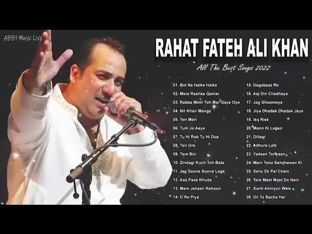 Rahat Fateh Ali Khan song's album