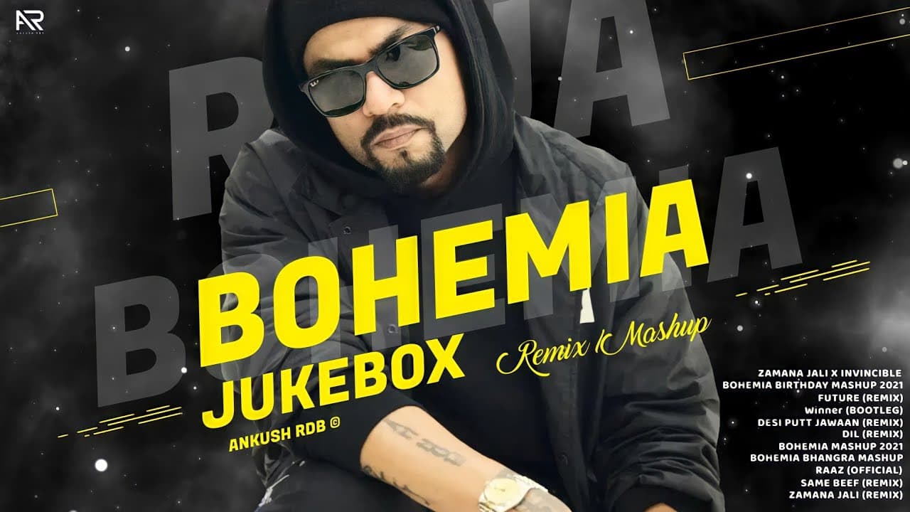 BOHEMIA Remix/Mashup ( JUKEBOX 2021 ) | Ankush Rdb | Latest Punjabi Rap song 2021 #bohemia #jukebox