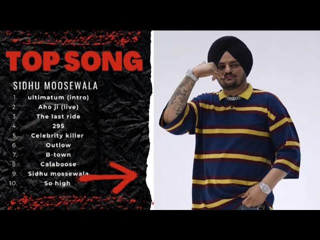 sidhu moosewala top 10 song #moosewala #sidhumoosewala