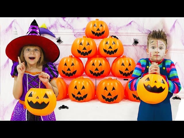 Diana and Roma Halloween ✿ Kids Diana Show