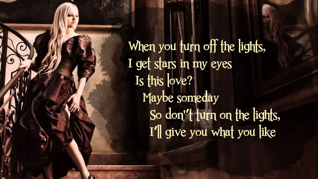Avril Lavigne - Give You What You Like (Lyrics)
