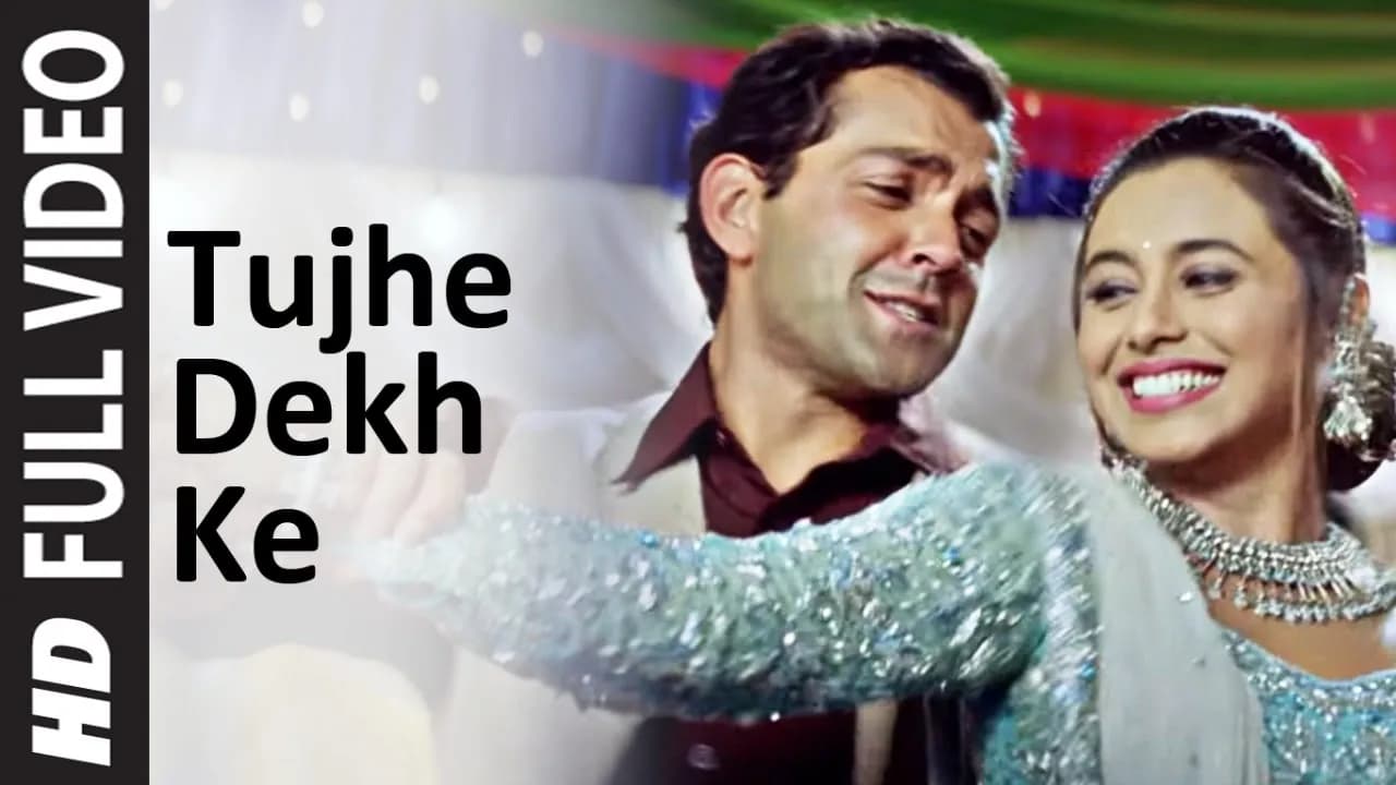 Full Video: Tujhe Dekh Ke | Badal | Bobby Deol | Rani Mukherjee |  Udit Narayan, Jaspinder Narula
