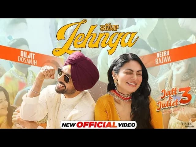 Nachi Na Goriye Ni Lehange Te Sharab Dol Du | DILJIT DOSANJH | NEERU BAJWA | NEW PUNJABI SONGS