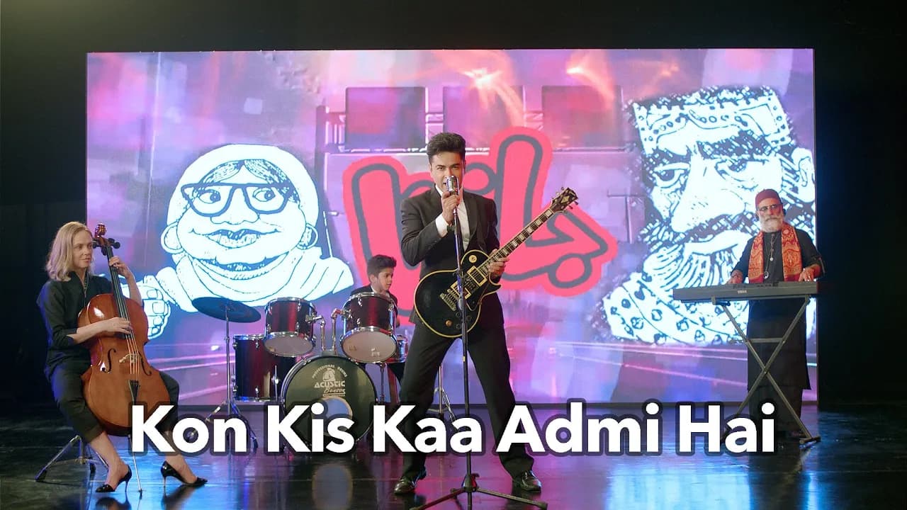 Kon Kis Ka Aadmi Hai | Shehzad Roy | Official Video