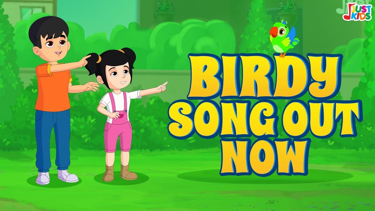 Let's Sing The Birdy Song | JjustKids | Zo & Ally | Nursery Rhymes For Kids | Animal Song