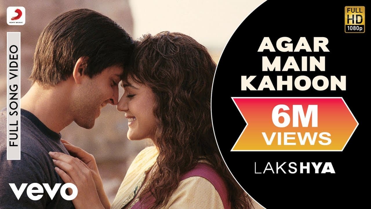 Agar Main Kahoon Full Video - Lakshya|Hrithik Roshan, Preity|Udit Narayan,Alka Yagnik