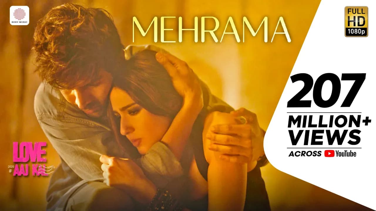 Mehrama - Love Aaj Kal | Kartik | Sara | Pritam | Darshan Raval | Antara