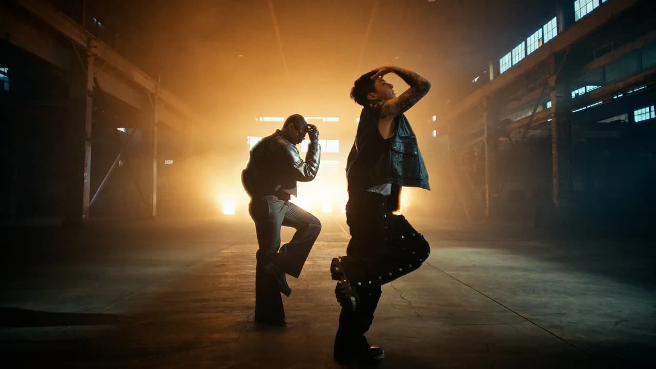 정국 (Jung Kook), USHER ‘Standing Next to You - USHER Remix’ Official Performance Video
