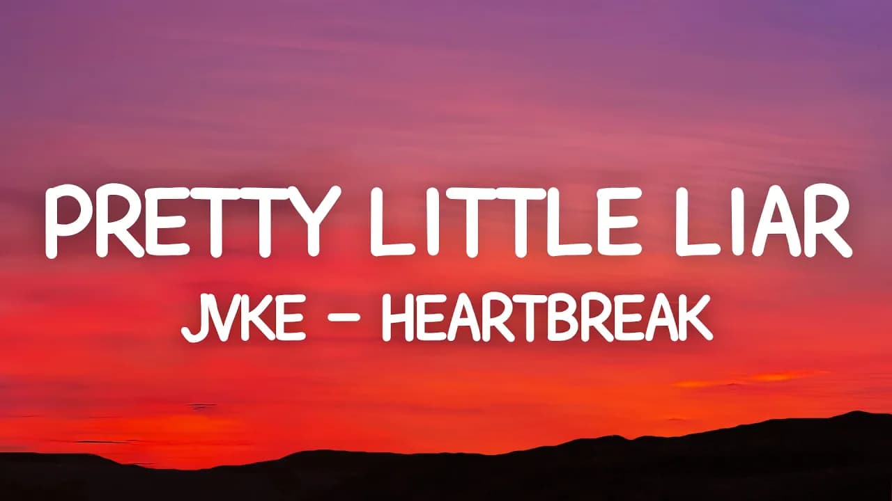 JVKE - what heartbreak feels like (pretty little liar) (Lyrics) guess my lover was a snake