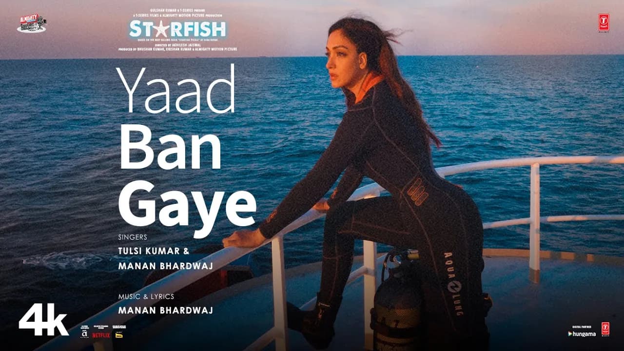 Starfish: Yaad Ban Gaye (Song) | Khushalii Kumar,Ehan Bhat | Tulsi Kumar,Manan Bhardwaj | Bhushan K