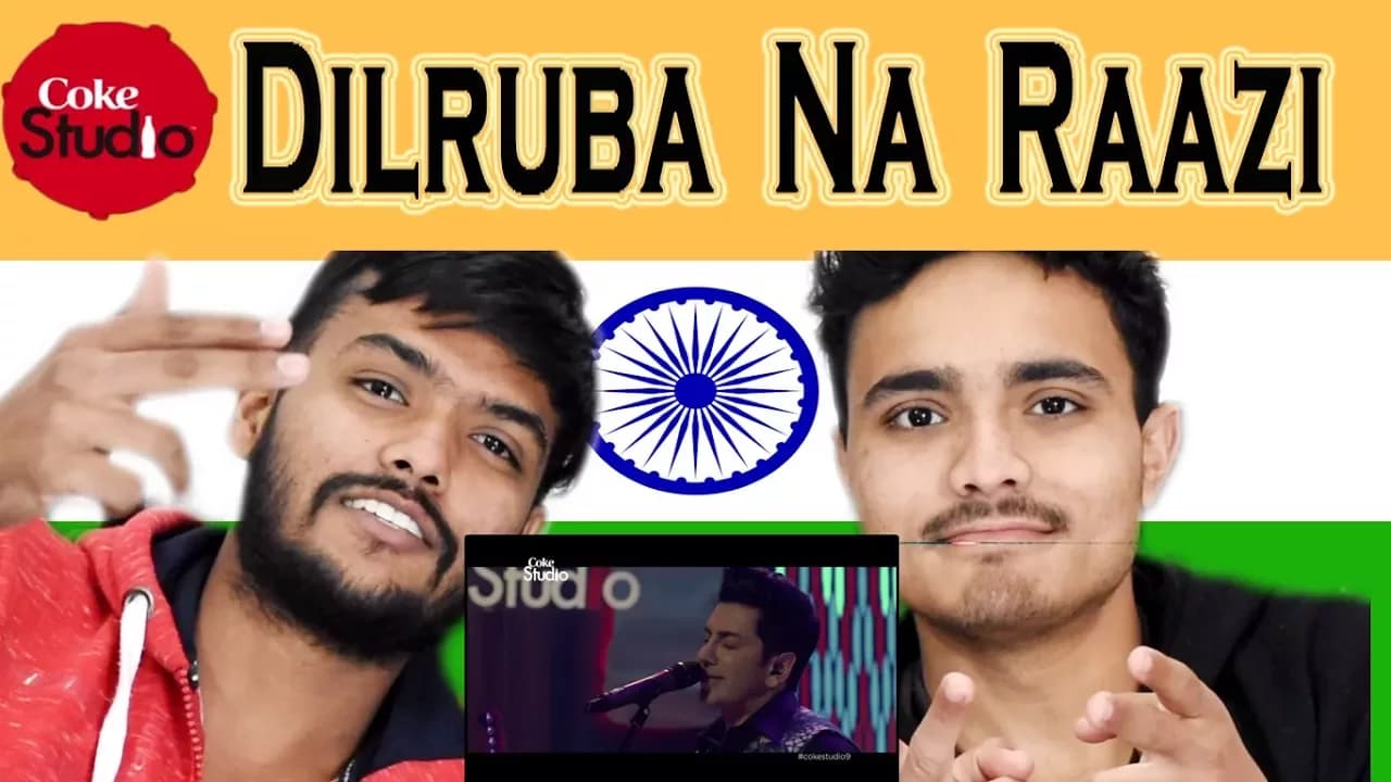 Indian React on Dilruba Na Raazi| Zeb Bangash & Faakhir Mehmood | Coke Studio | Swaggy D