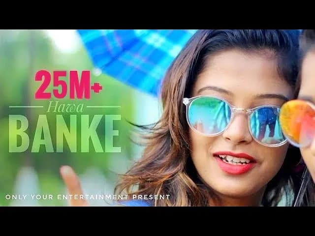 Hawa Banke | Darshan Raval |  Cute love Story | new hindi song 2019 | cover Hrittick & Ariyoshi