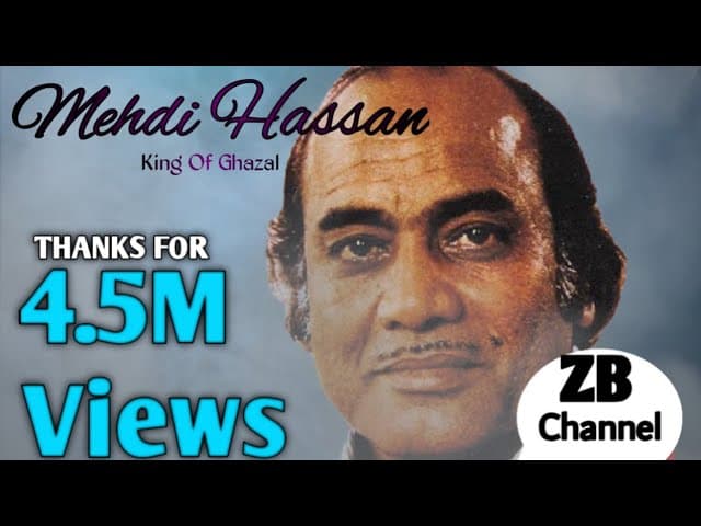 Roz kehta hoon bhool jaon..         (Mehdi Hassan) - By Zahir Sabri..