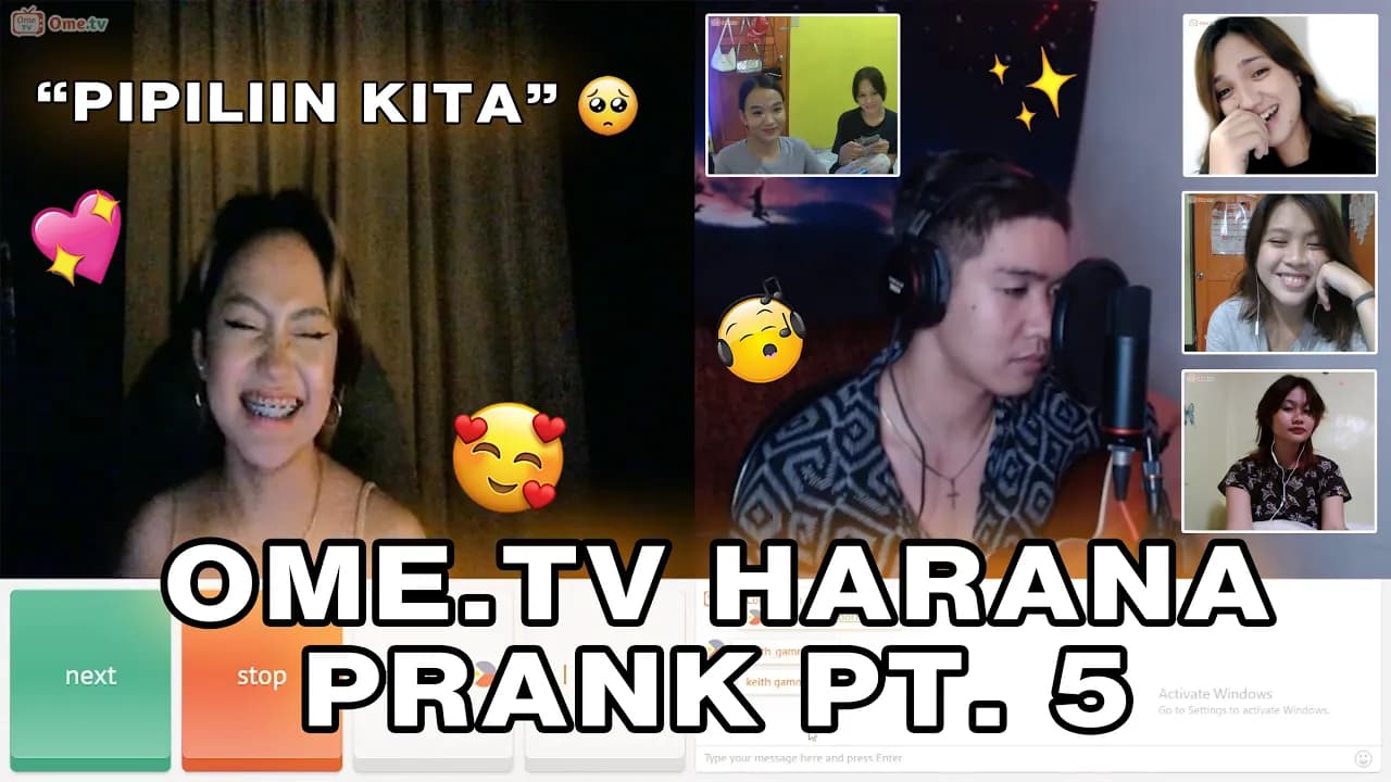 OME.TV HARANA PRANK PART 5 | (LAUGHTRIP + KILIG OVERLOAD 💘) | Edwin Hurry Jr.