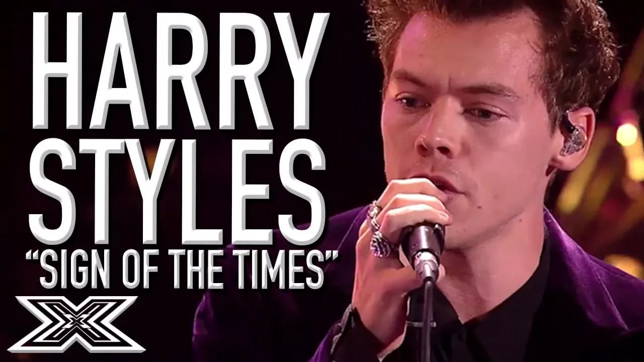 HARRY STYLES Performs 'Sign Of The Times' On X Factor 2017! | X Factor Global