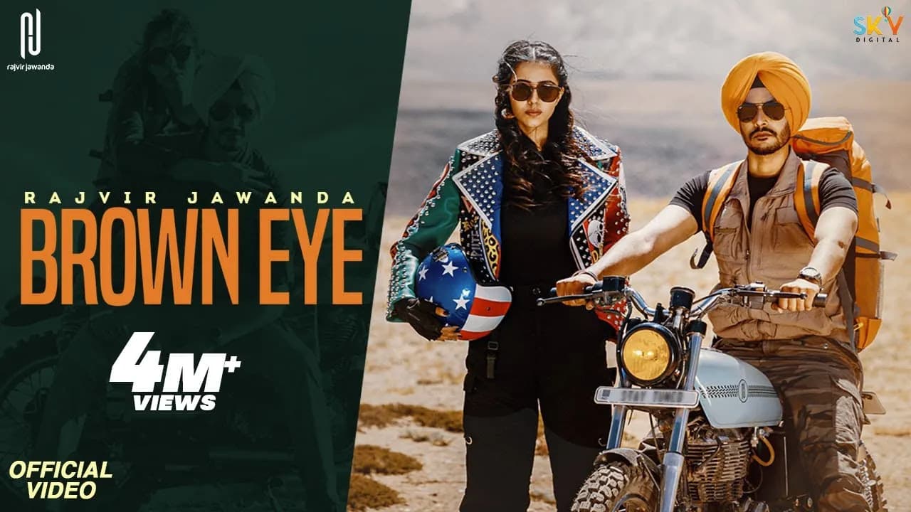 Brown Eye (Official Video) Rajvir Jawanda | Latest Punjabi Song 2021 | New Punjabi Song 2021
