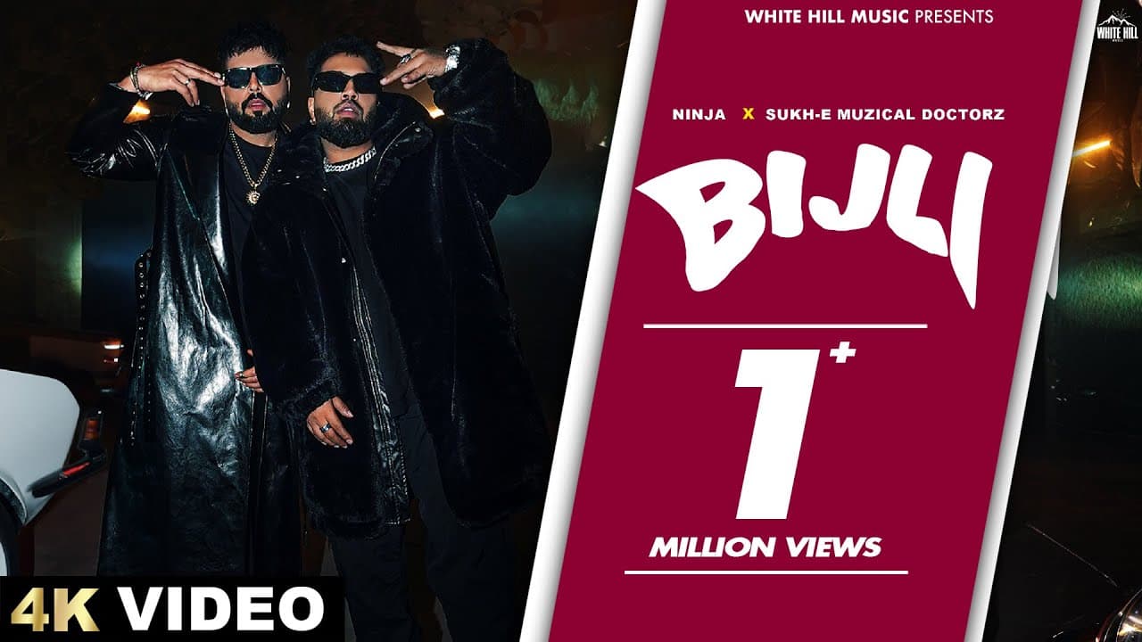 NINJA : Bijli | Sukh-E Muzical Doctorz | B2gether Pros | Nagii | Punjabi Song 2024