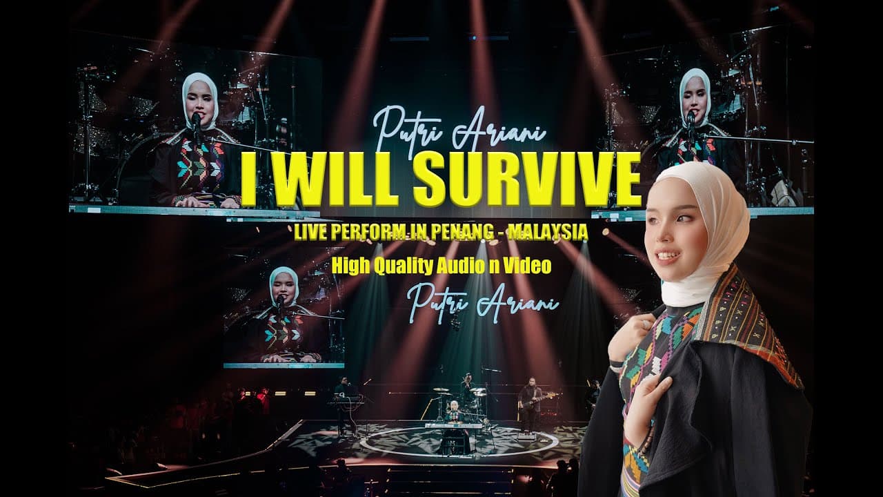 PUTRI ARIANI - I WILL SURVIVE (LIVE PERFORM) GLORIA GAYNOR (COVER)