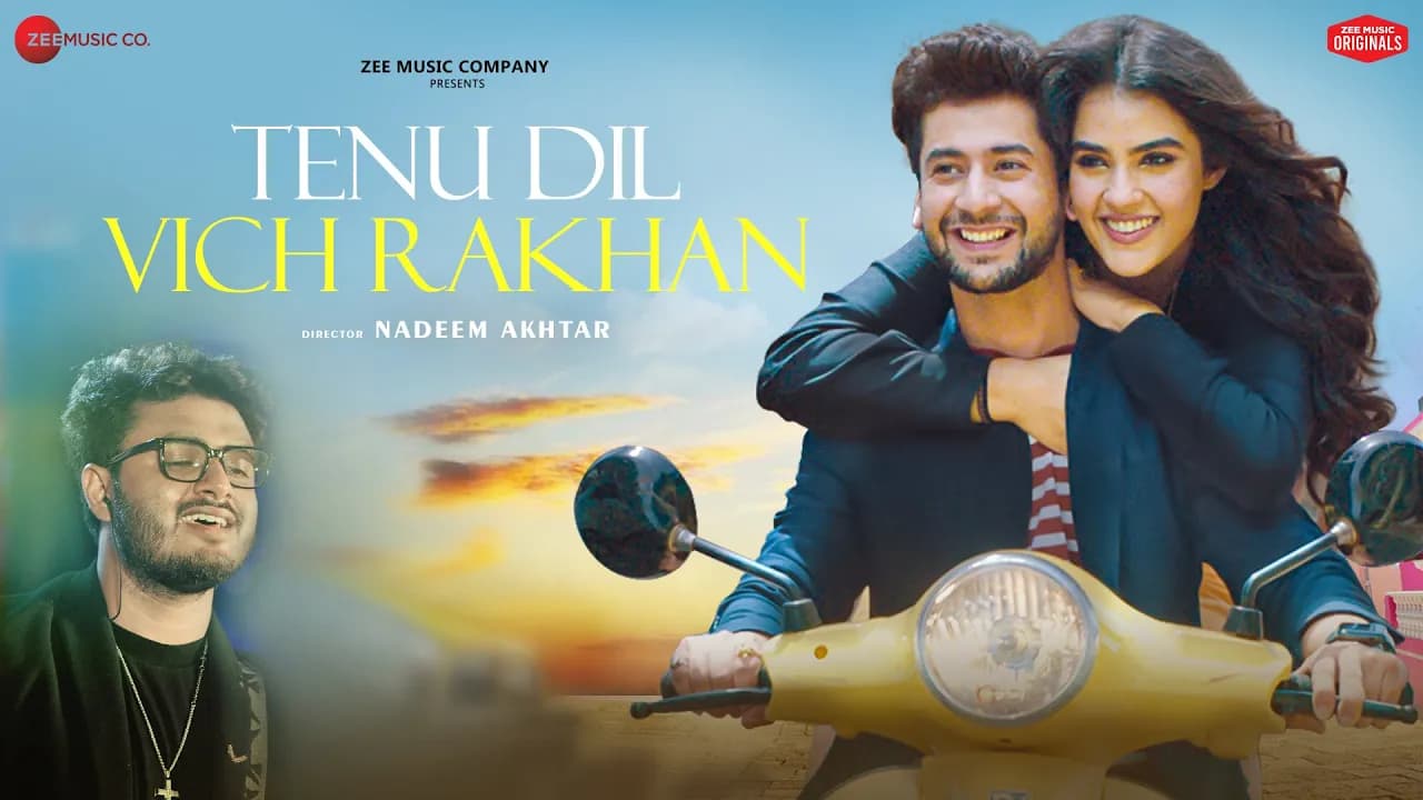 Tenu Dil Vich Rakhan - Paras, Kavya | Raj Barman, Sakshi H, Amjad Nadeem Aamir | Zee Music Originals