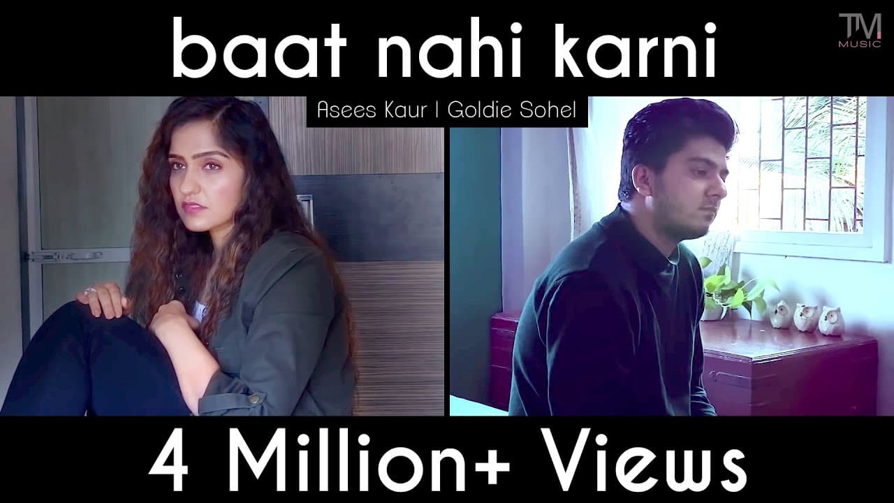 Baat Nahi Karni (Official Music Video) | Asees Kaur | Goldie Sohel | Artiste First
