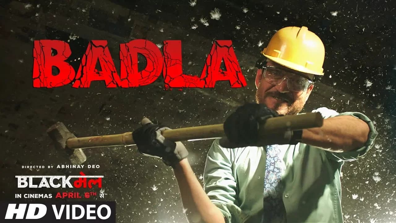 Badla Video Song | Blackमेल | Irrfan Khan | Amit Trivedi | DIVINE | Amitabh B | Latest Songs 2018