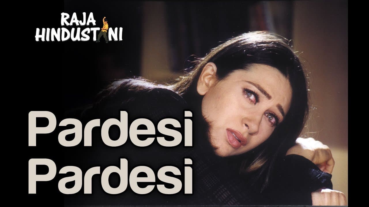 Pardesi Pardesi (Sad) | Aamir & Karisma | Raja Hindustani | Suresh Wadkar & Bela | 90's Hindi Song