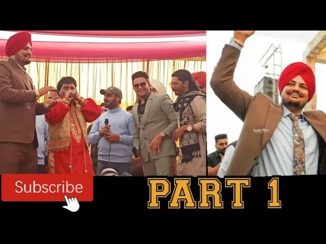 Sidhu Moosewala || Labh Heera || Gulab Sidhu || R nait || Korala Maan Live #sidhumoosewala #labhhira