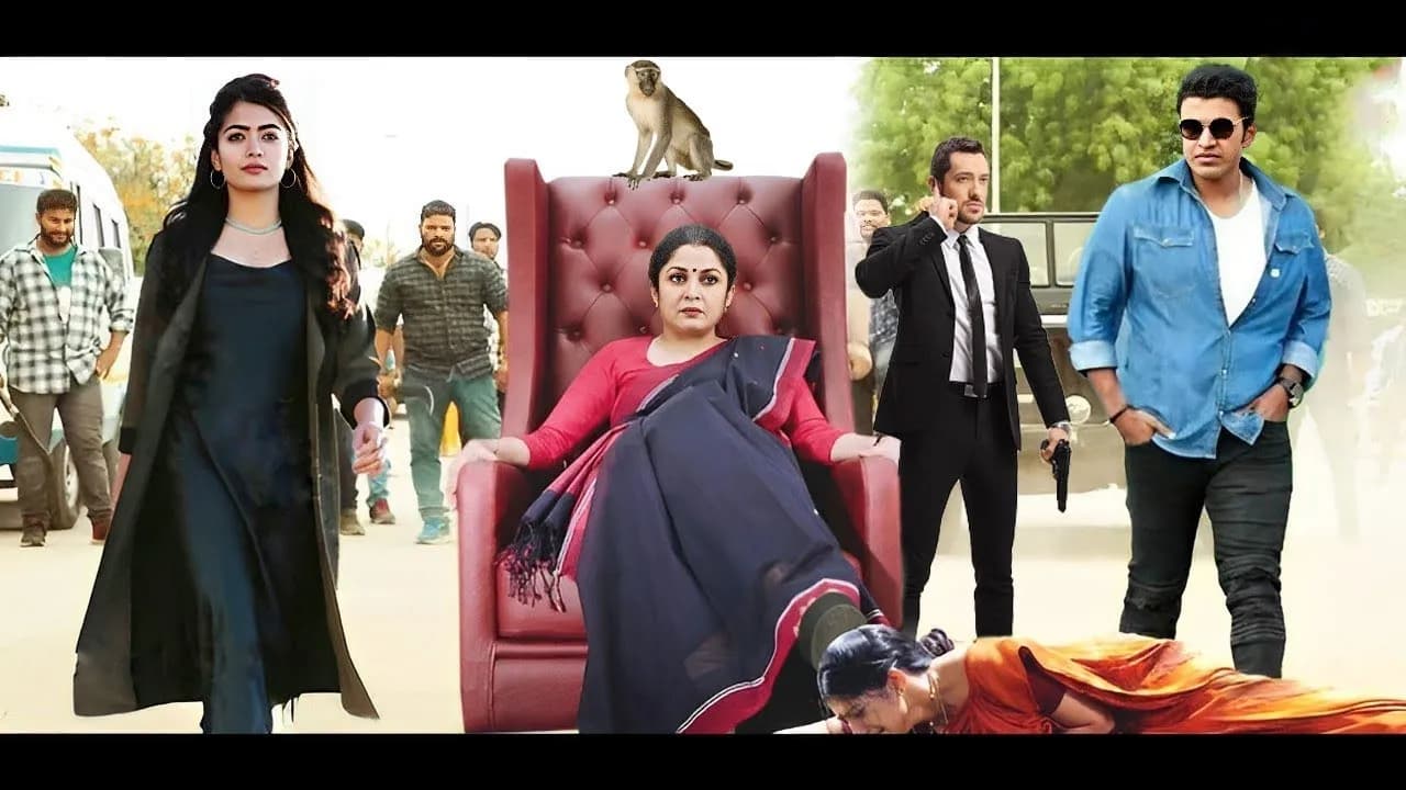 Anjani Puthra (Hindi Dubbed) - Full Movie | Puneeth Rajkumar | Rashmika Mandanna | Ravi Basrur