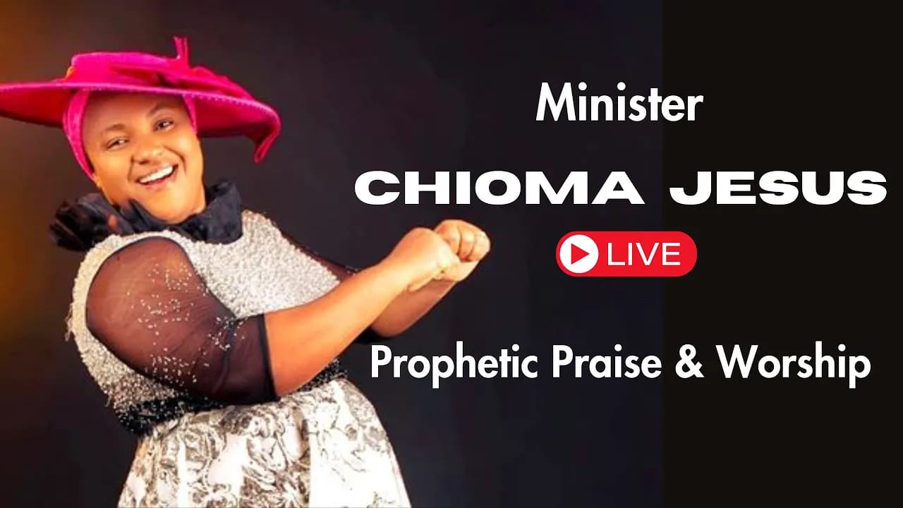 Chioma Jesus ministering a prophetic Praise & Worship Live at High Flyers Youth Conference