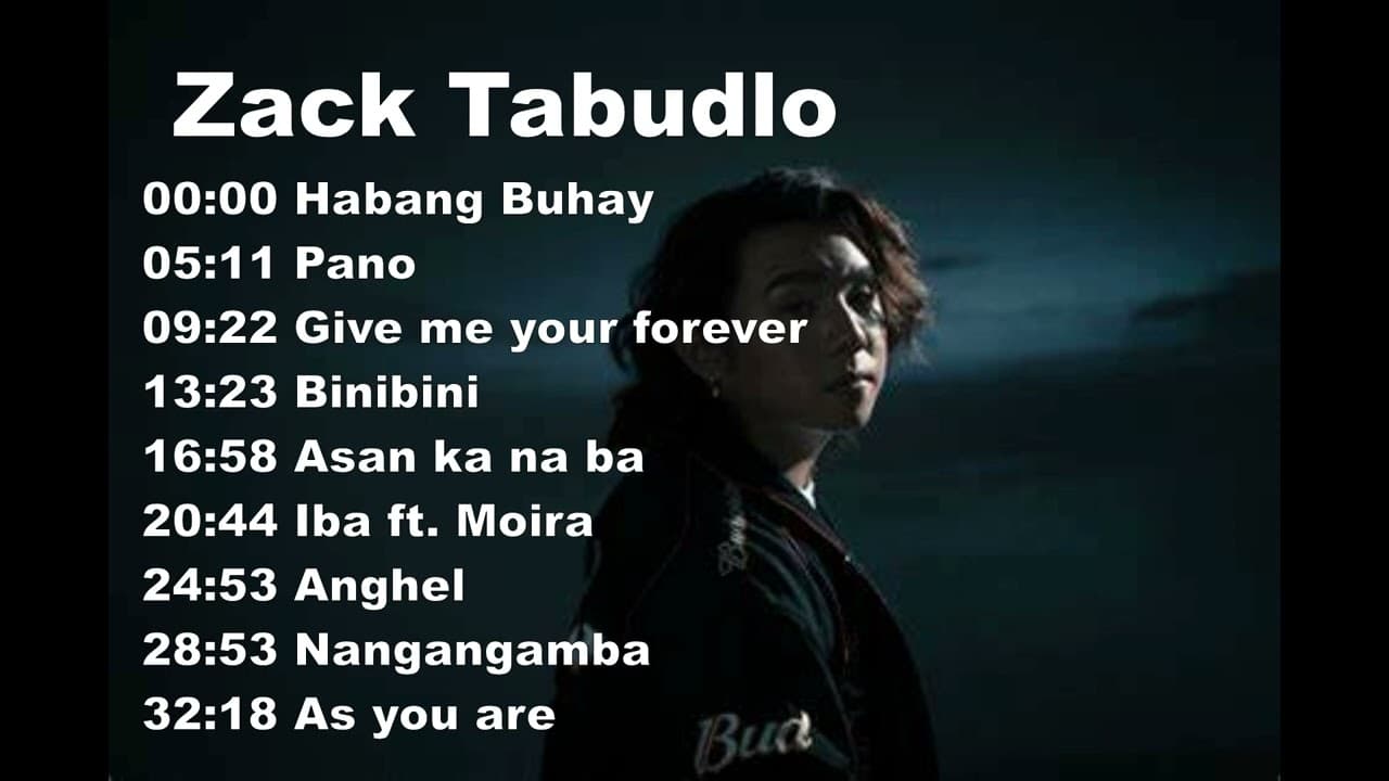 Zack Tabudlo Greatest Hits Top 9 Songs
