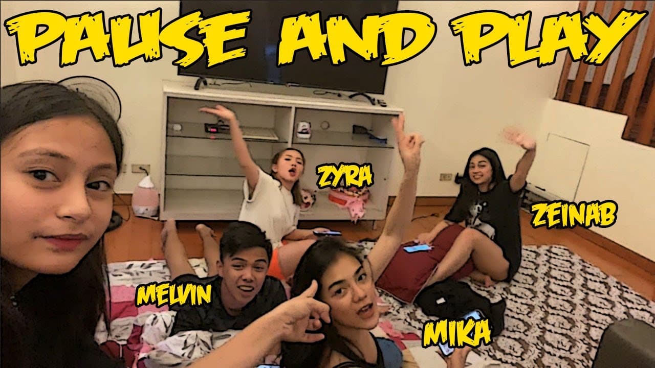 PAUSE AND PLAY WITH ATE ZEINAB HARAKE AND MIKA SALAMANCA ( SOBRANG NAKAKATAWA TO )