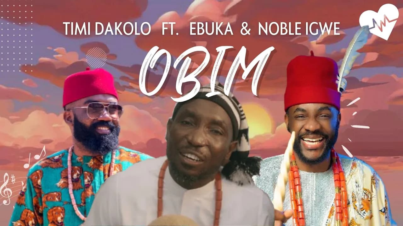 Timi Dakolo - Obim (Lyrics) ft. Ebuka & Noble Igwe | Songish