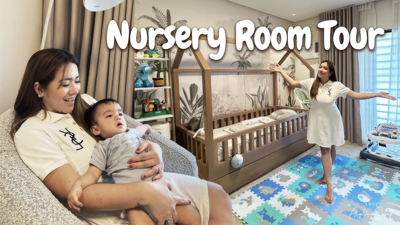 NURSERY ROOM TOUR! | Love Angeline Quinto
