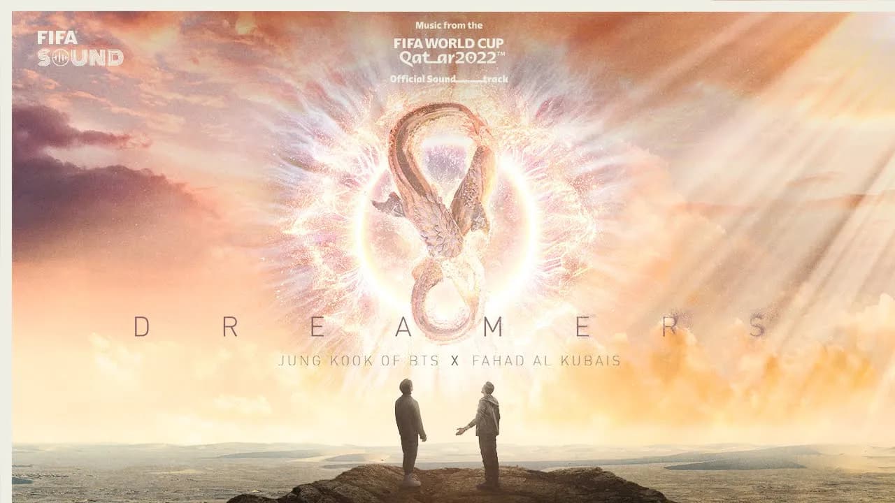 정국 Jung Kook (of BTS) featuring Fahad Al Kubaisi - Dreamers | FIFA World Cup 2022 Soundtrack