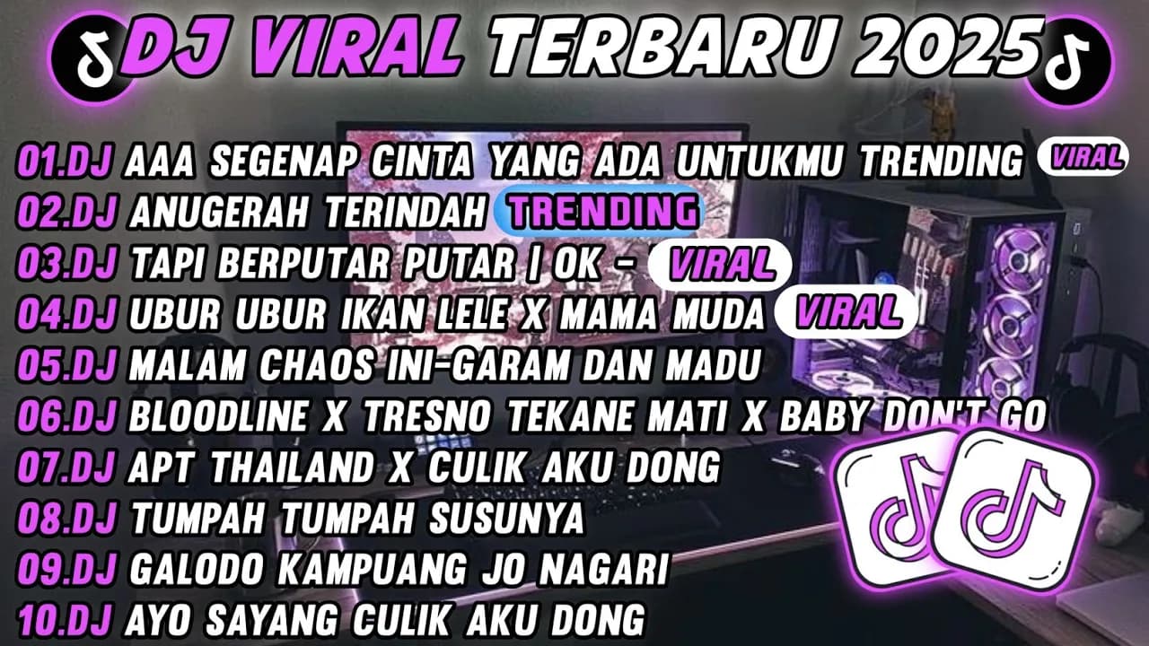 DJ TIKTOK TERBARU 2025 🎵 DJ DJ AAA SEGENAP CINTA YANG ADA UNTUKMU🎵 DJ ANUGERAH TERINDAH 🎵 FULL ALBUM