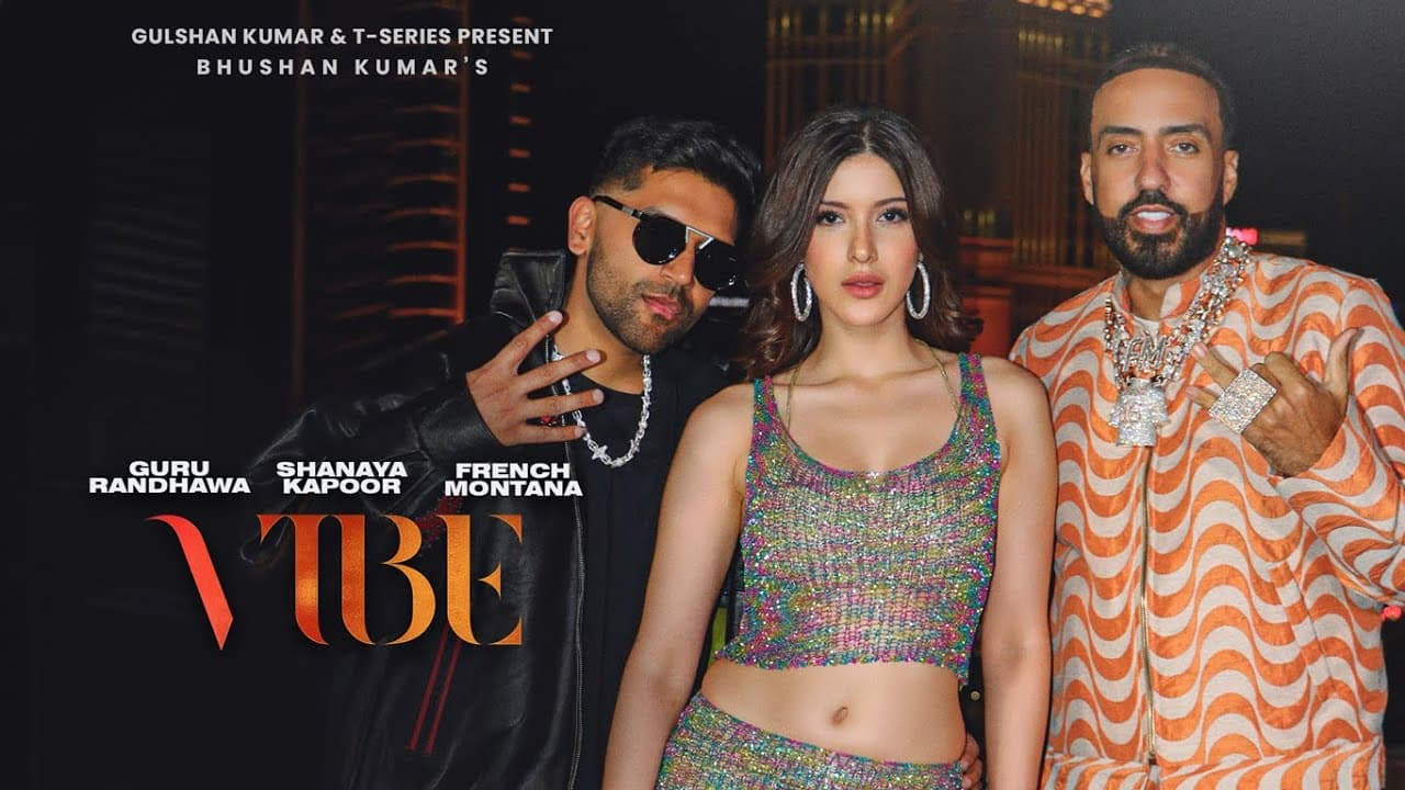 VIBE (Official Video): GURU RANDHAWA | FRENCH MONTANA | SHANAYA KAPOOR | JSL, DJ SHADOW | BHUSHAN K
