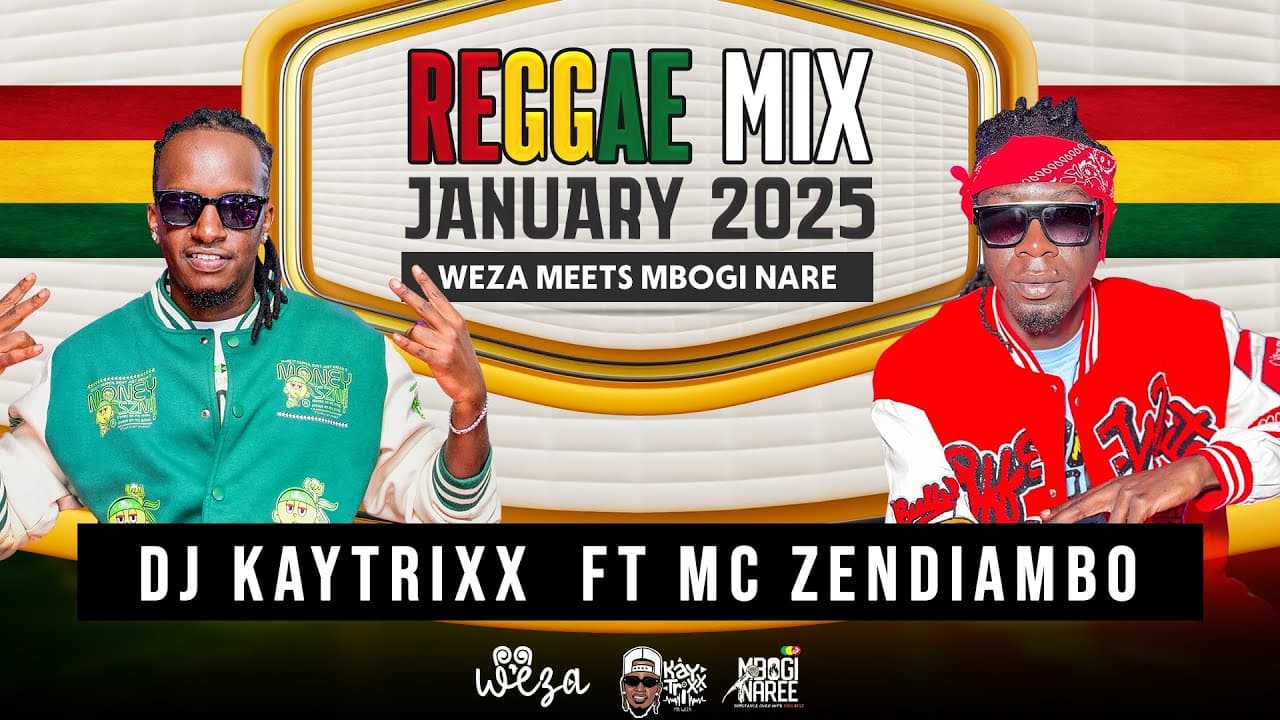 DJ Kaytrixx 💎❤️‍🔥 REGGAE MIX ft MC Zendiambo🎙️♨️ Jan 2025 LIVE 🥵 WEZA x MBOGI NAREE 🛎️