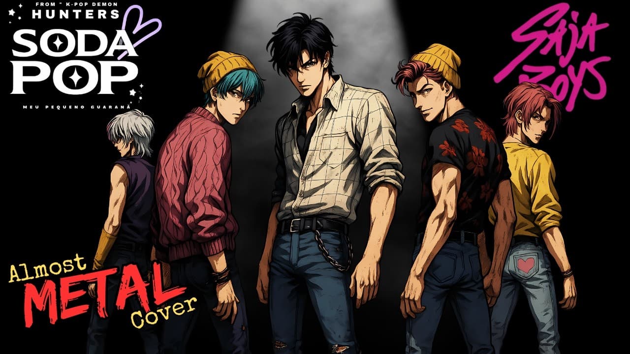 Saja Boys - Soda Pop |  K-Pop Demon Hunters | Almost METAL Cover