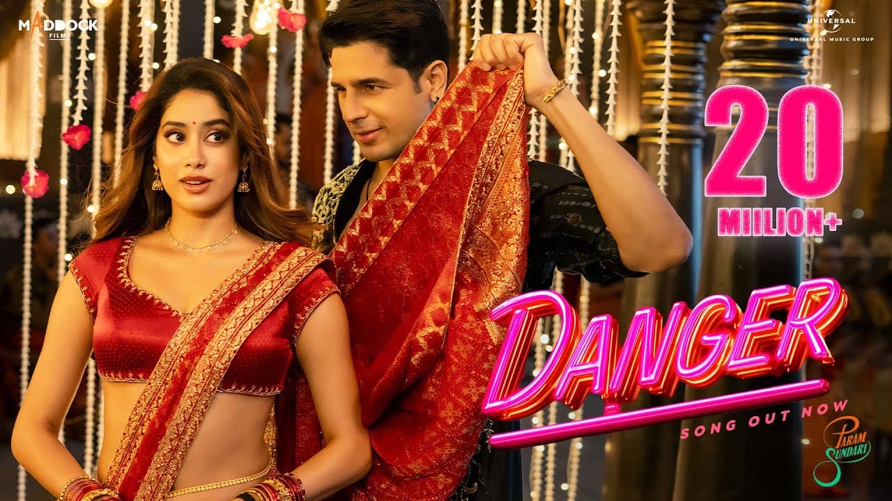Danger - Param Sundari | Sidharth M, Janhvi K | Sachin-Jigar, Vishal Dadlani, Parvati M, Amitabh B