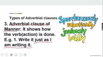 Adverbial Clause