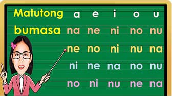 (NA NE NI NO NU) Practice and Learn to Read the Abakada (Part 8) For Beginners