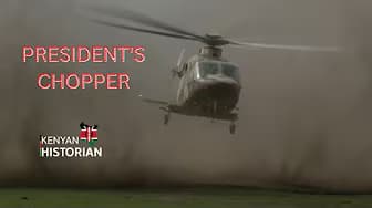 The First Time William Ruto Used the Presidential Military Chopper After Becoming President of Kenya